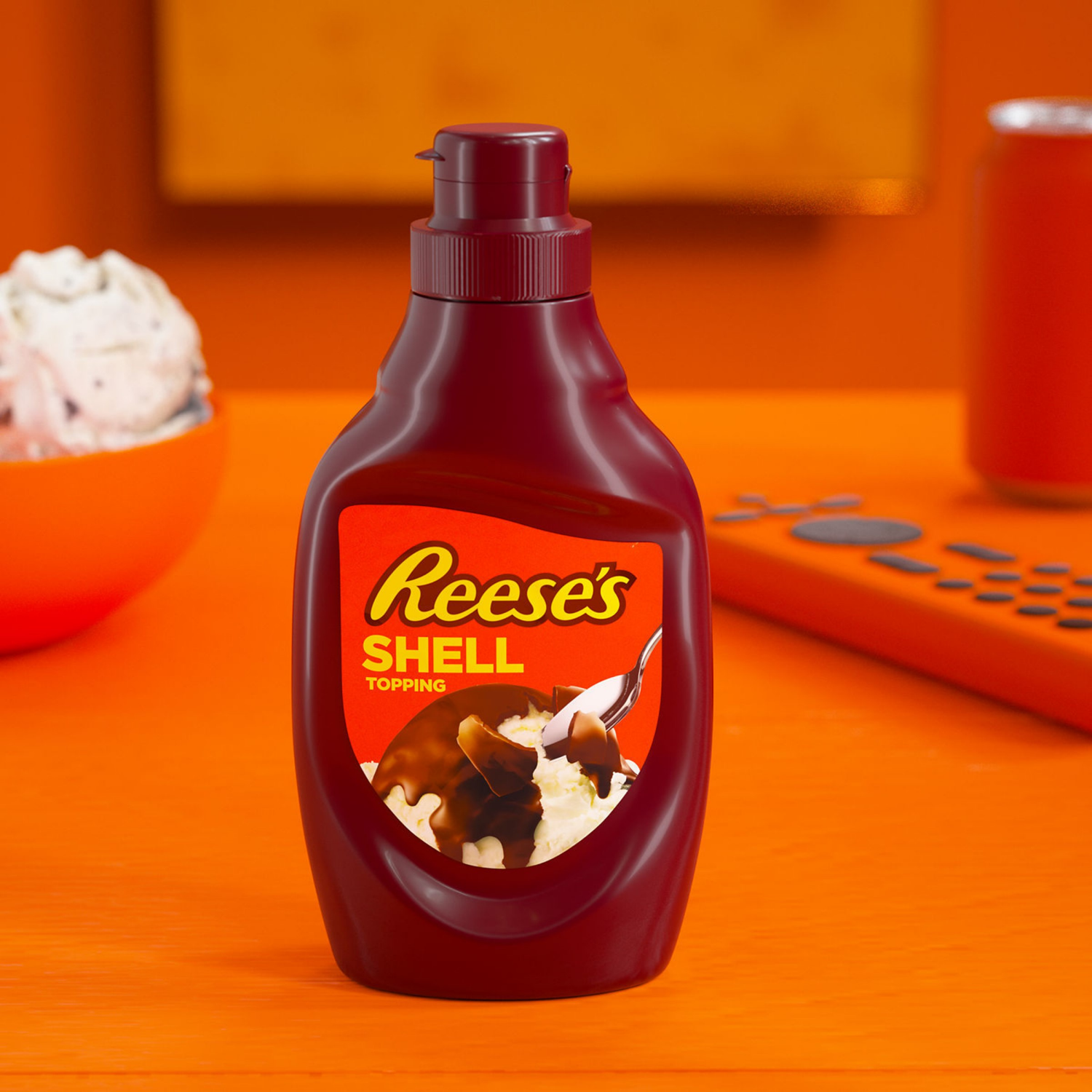 slide 2 of 8, Reese's Shell Topping, 7.25 oz