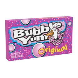 BUBBLE YUM Bubble Gum, Original Flavor