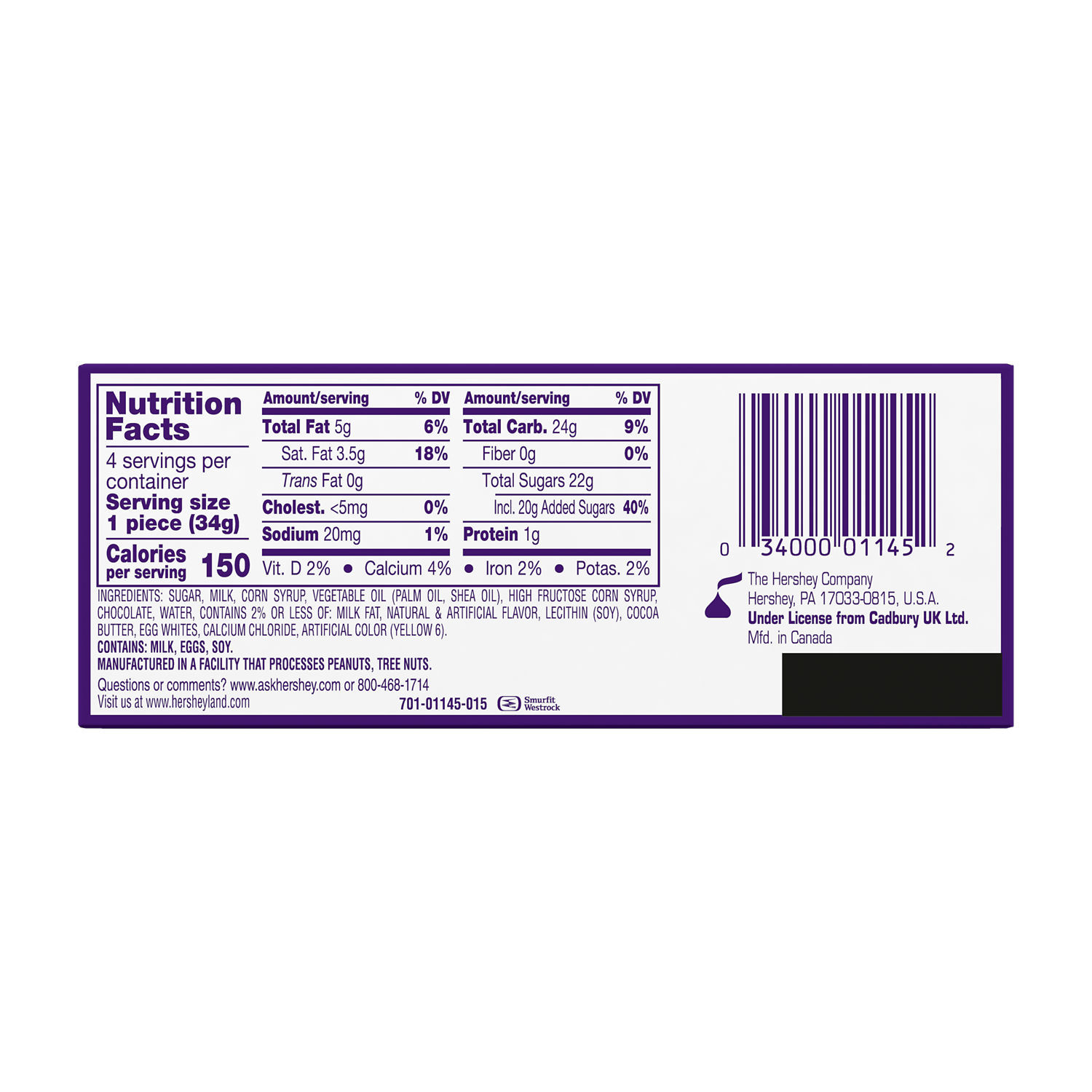 slide 7 of 8, Cadbury Crème Egg Milk Chocolate Eggs - 4-1.2 oz, 4.8 oz (4 ct)