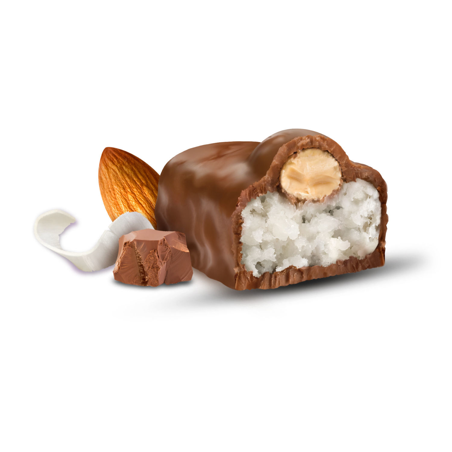 slide 4 of 8, ALMOND JOY Miniatures Coconut and Almond Chocolate Candy Share Pack, 10.2 oz, 10.2 oz