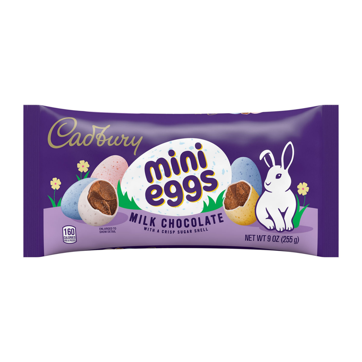 slide 5 of 8, CADBURY MINI EGGS Milk Chocolate, Easter Candy Bag, 9 oz, 9 oz