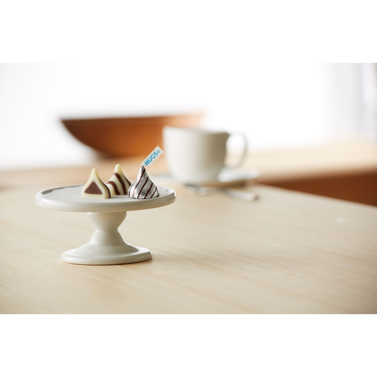 slide 5 of 5, Hershey's Chocolate Candy, Milk Chocolate, White Creme, 10.6 oz