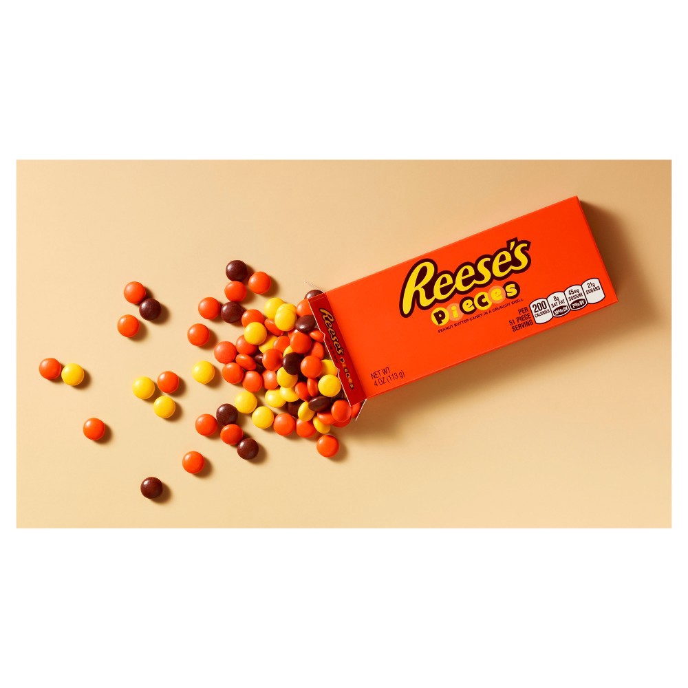slide 4 of 5, Reese's Peanut Butter Candy, Crunchy Shell, 4 oz