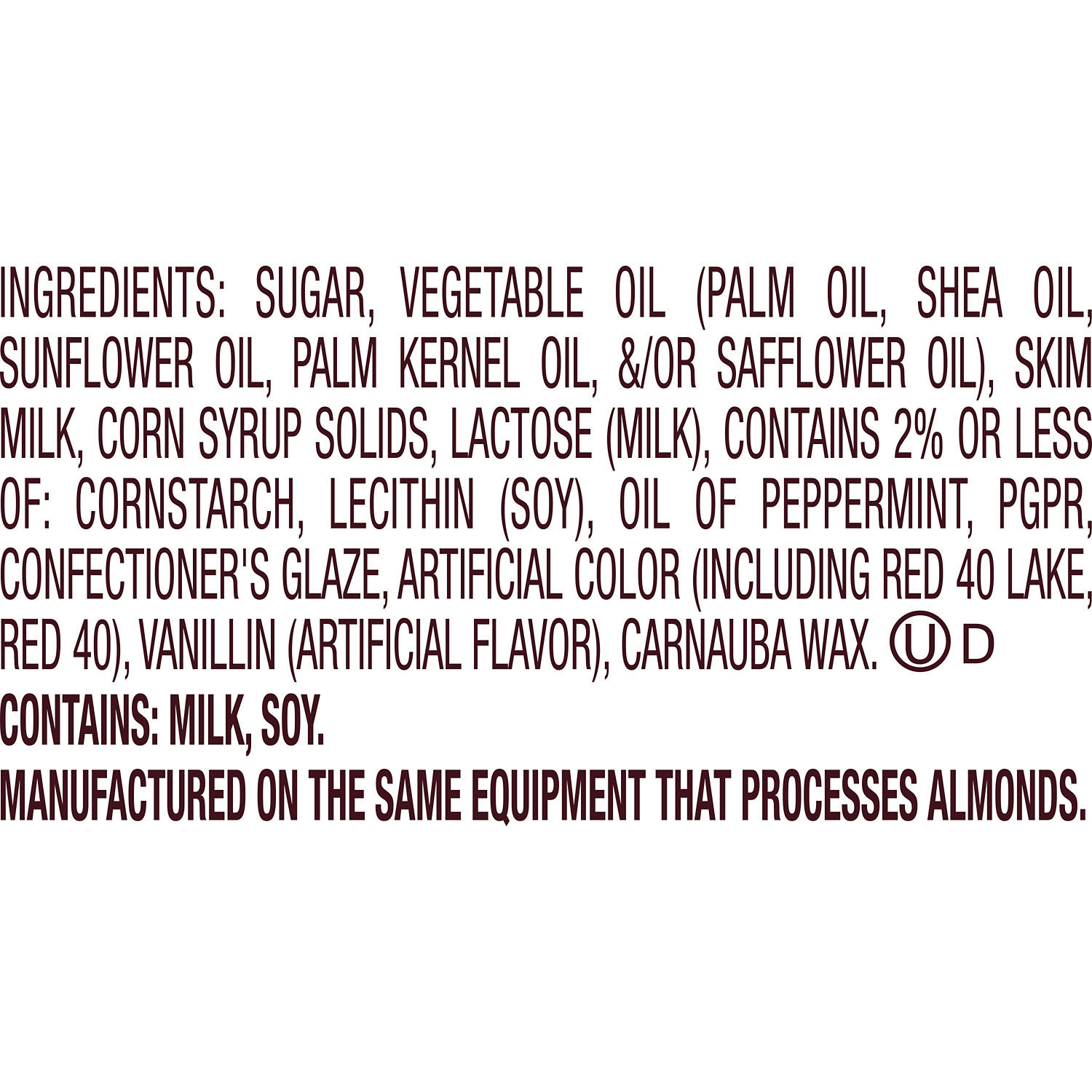 slide 3 of 8, Kisses Candy Cane, 9 oz