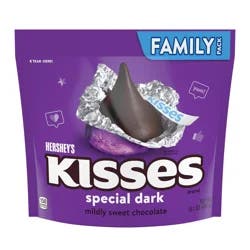 Hershey's Special Dark Chocolate Kisses Family Pack