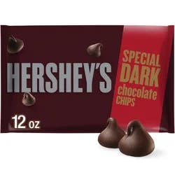 HERSHEY'S SPECIAL DARK Mildly Sweet Chocolate Baking Chips Bag, 12 oz