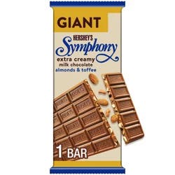 Hershey's Symphony Almond Toffee Giant Milk Chocolate Bar - 7.37 oz
