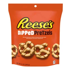 Reese's Snack, Peanut Butter, Milk Chocolate, Pretzels