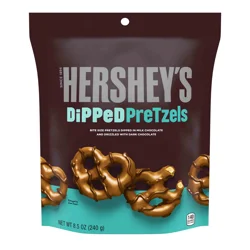 Hershey's Snack, Milk Chocolate, Dark Chocolate, Pretzels
