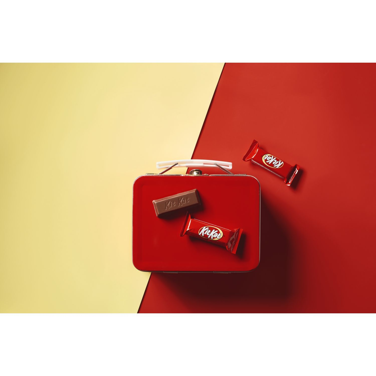 slide 5 of 8, KIT KAT Chocolate Candy, Milk Chocolate, Wafer Bars, Miniatures, 10.1 oz