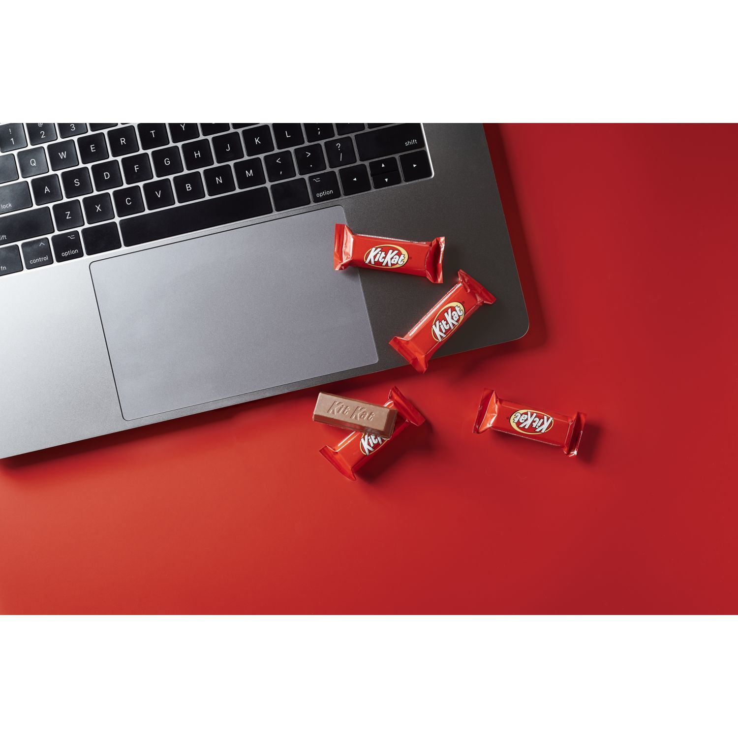 slide 8 of 8, KIT KAT Chocolate Candy, Milk Chocolate, Wafer Bars, Miniatures, 10.1 oz