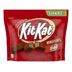 KIT KAT Chocolate Candy, Milk Chocolate, Wafer Bars, Miniatures