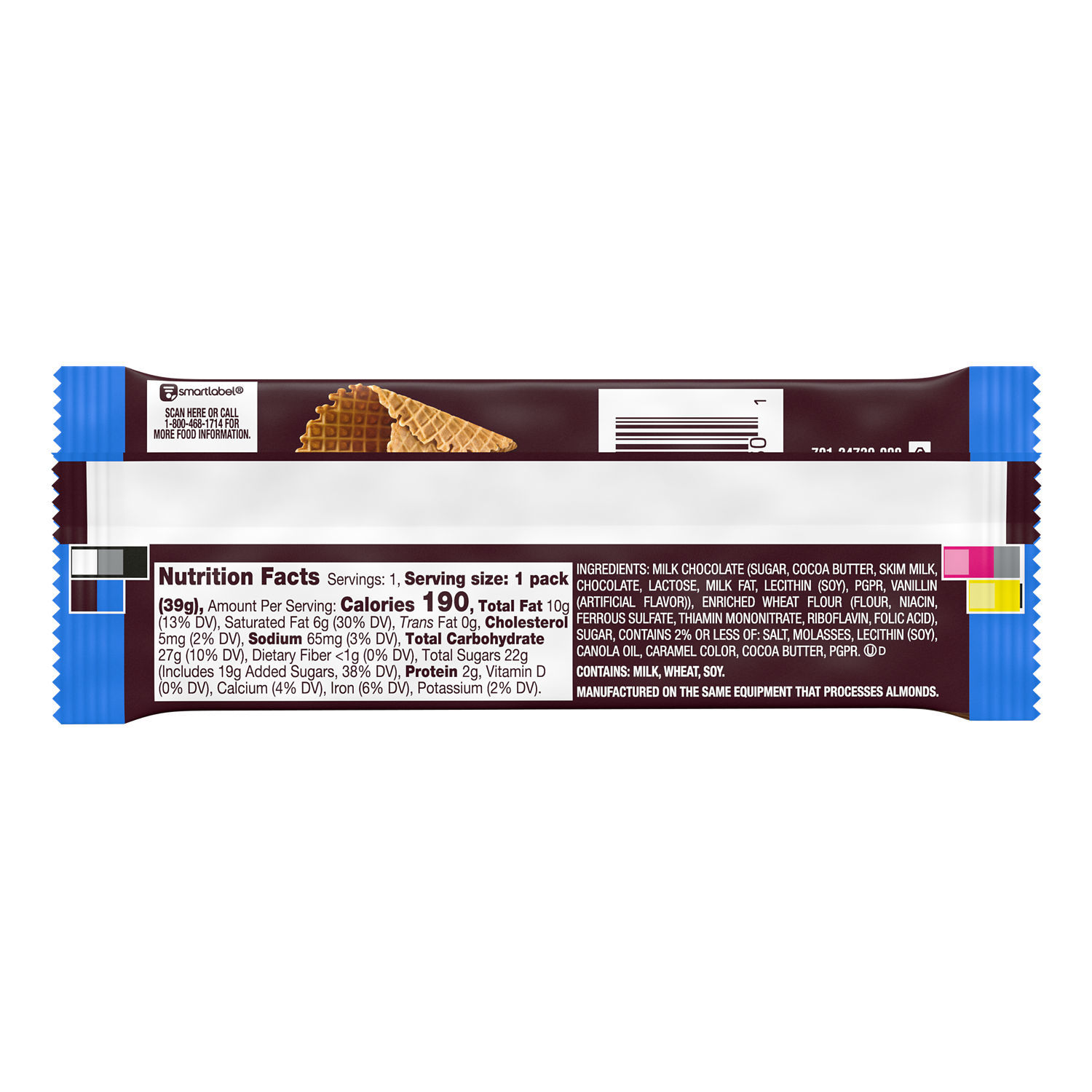 slide 3 of 4, Hershey Waffle Cone Bar, 1.4 oz