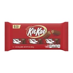 KIT KAT Milk Chocolate Wafer Candy Bars, 1.5 oz (6 Count)
