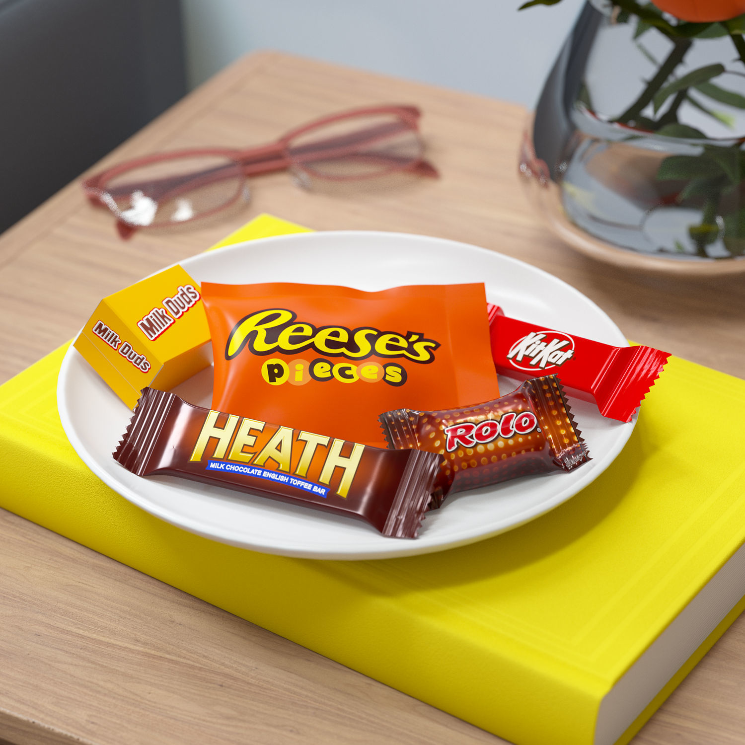 slide 2 of 4, Hershey's Snack Size Candy Assortment Party Pack 33.08 oz, 33.08 oz