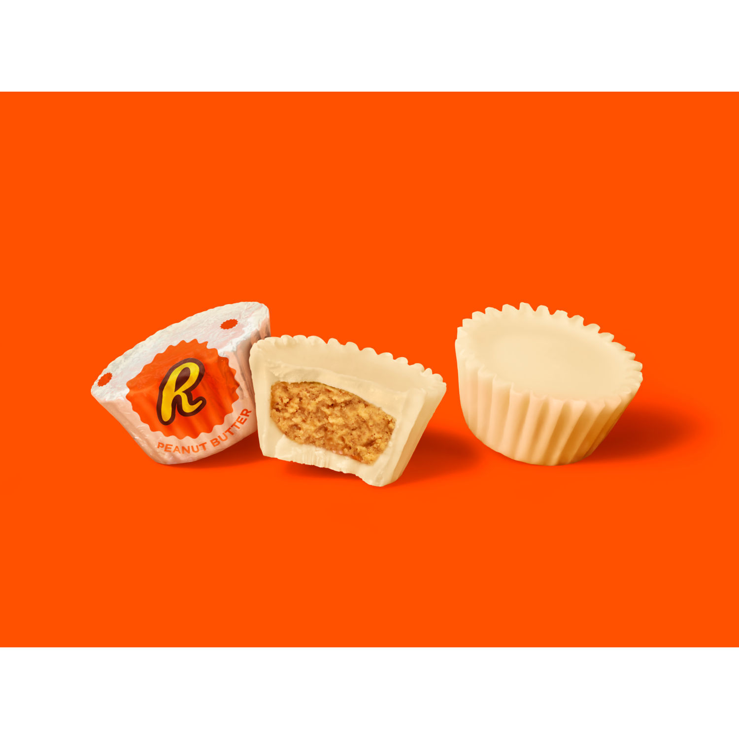 slide 2 of 4, Reese's Peanut Butter Candy, Peanut Butter, White Creme, Miniatures, 10.5 oz