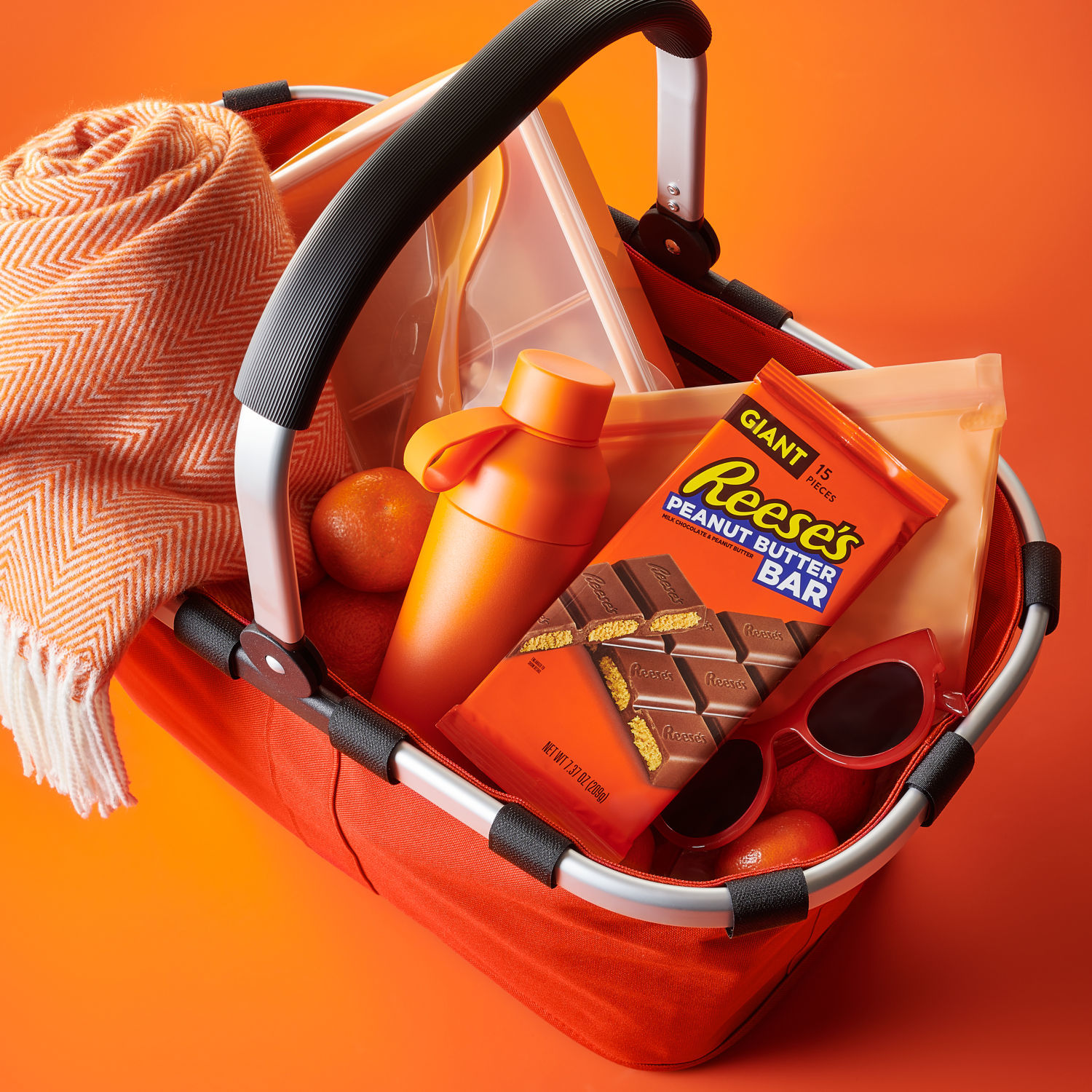 slide 4 of 4, Reese's Peanut Butter Bar Giant 15 ea, 15 ct