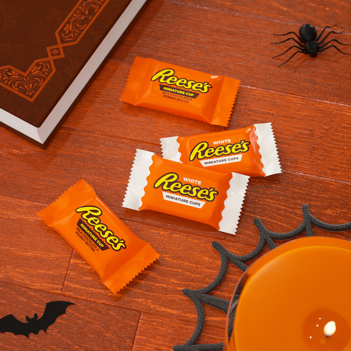 slide 7 of 8, Reese's Pbc Milk & White Creme, 13.95 oz