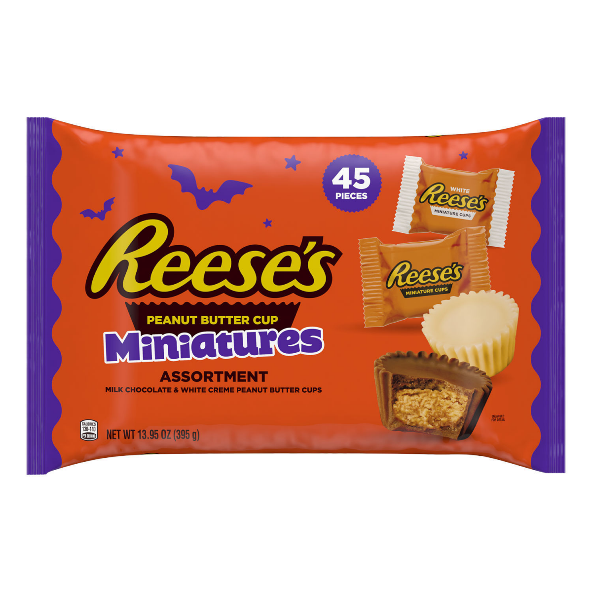 slide 1 of 8, Reese's Pbc Milk & White Creme, 13.95 oz