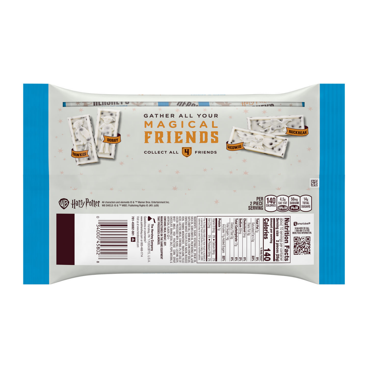 slide 3 of 6, HERSHEY'S Cookies 'n' Creme Harry Potter Magical Friends\, Halloween Candy Bag\, 9.45 oz, 9.45 oz