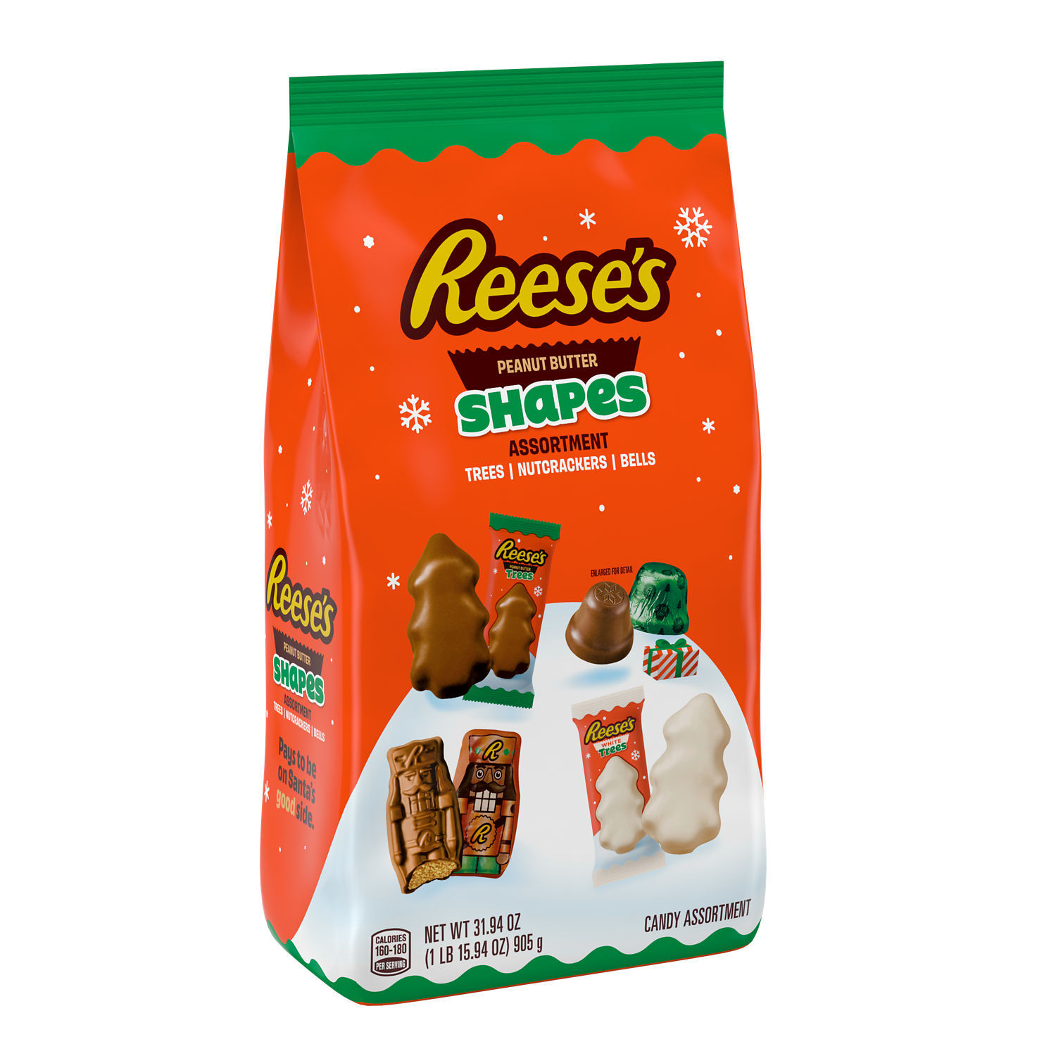 slide 1 of 6, Reese's, Assorted Holiday Shapes, 35 Oz, 31.94 oz