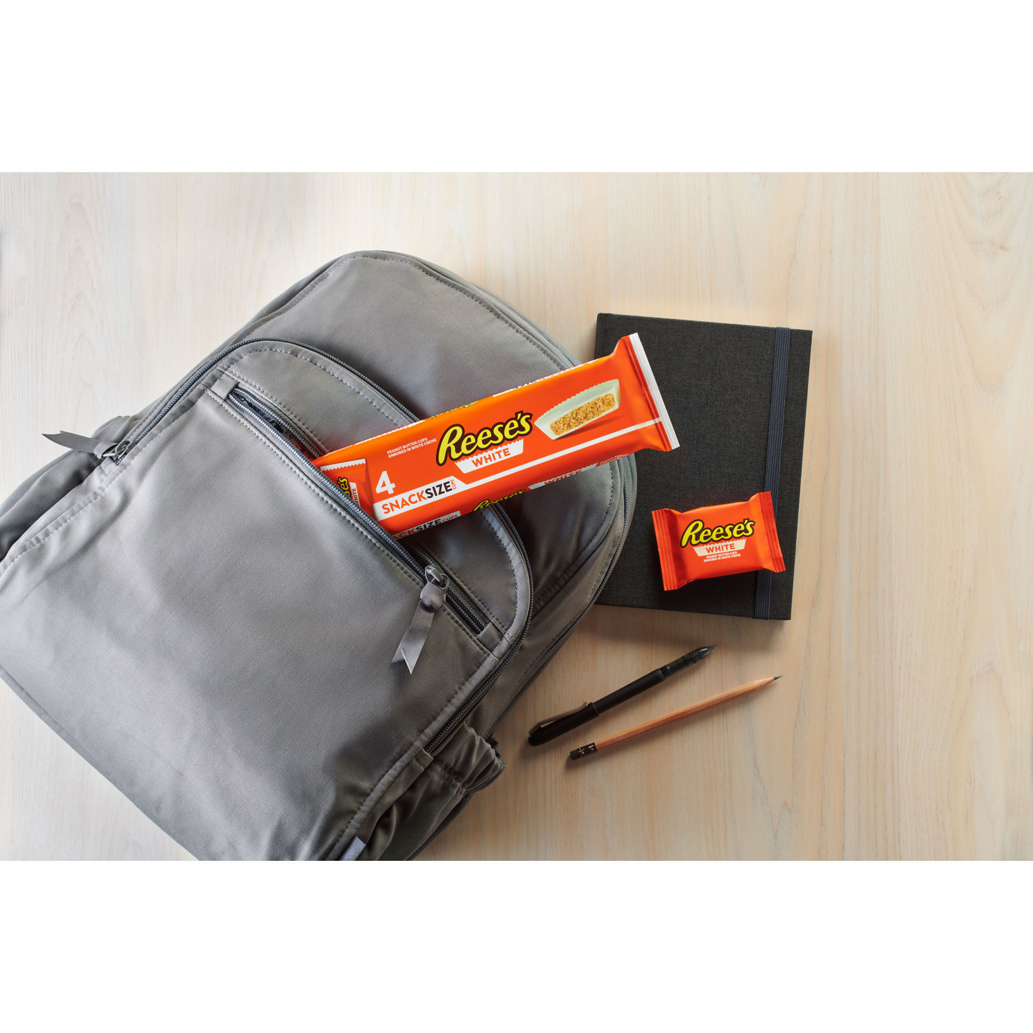 slide 6 of 6, Reeses White 4pk, 2 oz