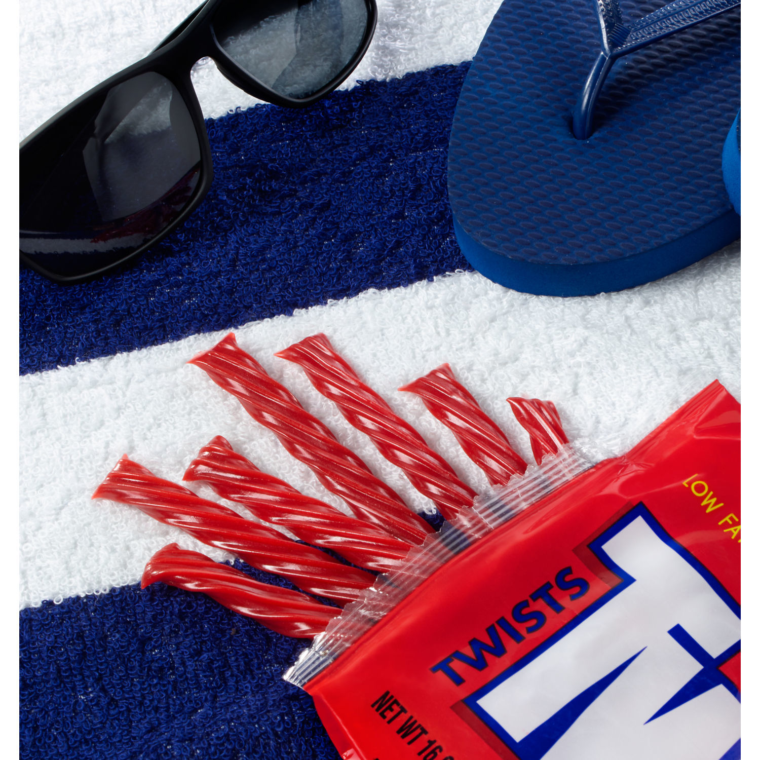 slide 3 of 6, TWIZZLERS Twists Strawberry Flavored King Size Licorice Style, Candy Bag, 5 oz, 5 oz
