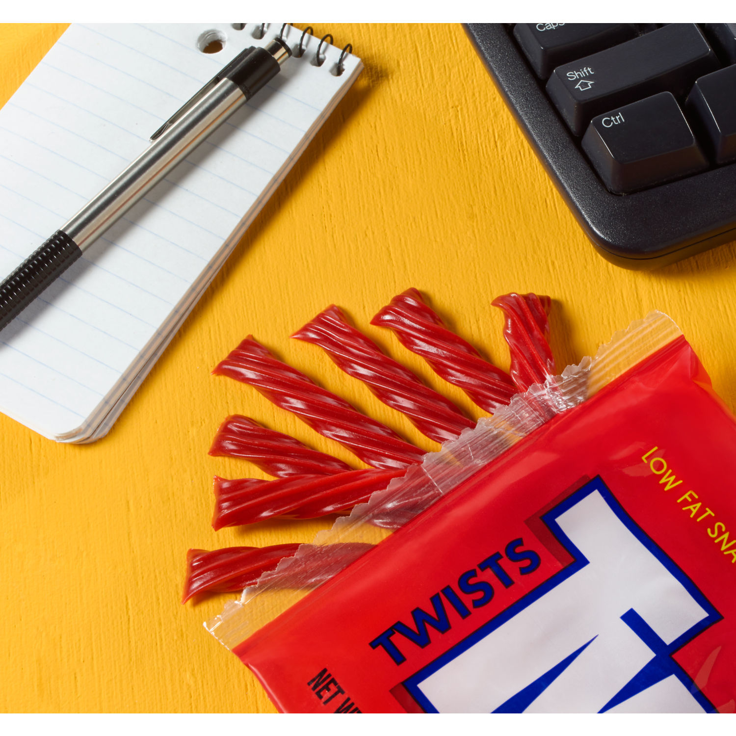 slide 6 of 6, TWIZZLERS Twists Strawberry Flavored King Size Licorice Style, Candy Bag, 5 oz, 5 oz
