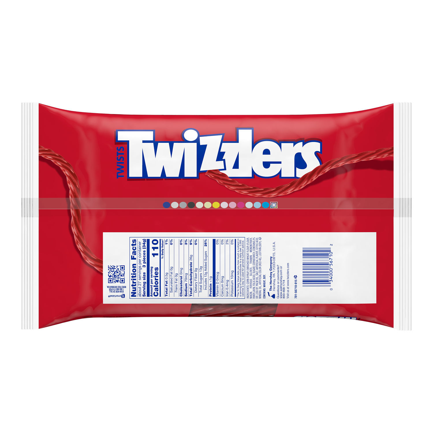 slide 7 of 8, Twizzlers Candy, Strawberry Flavor, 32 oz