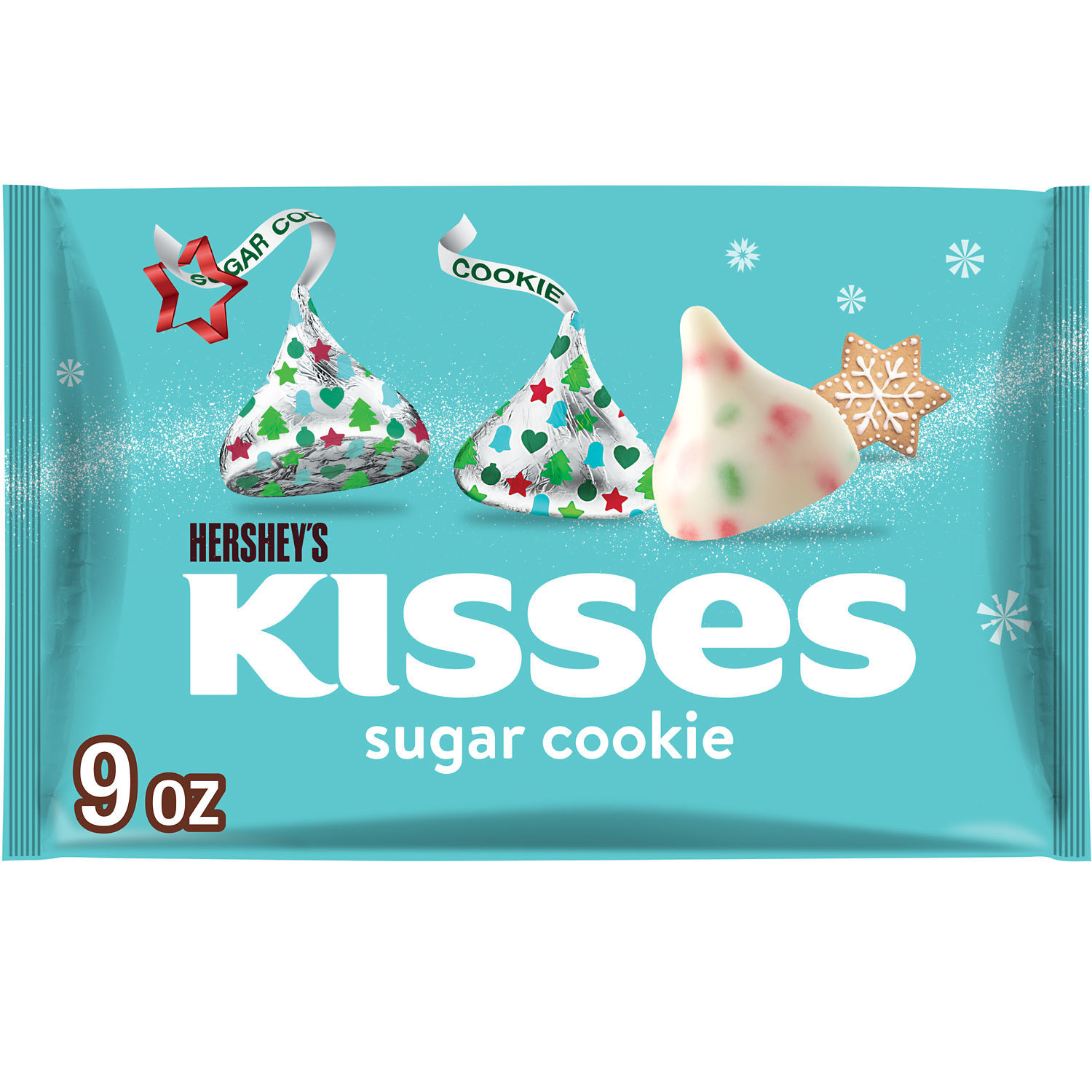 slide 1 of 8, Kisses Candy, Sugar Cookie, 9 oz
