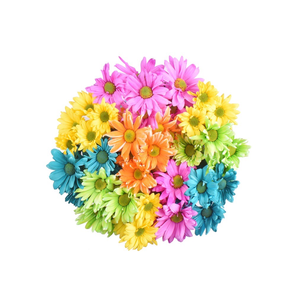 slide 1 of 4, Crazy Daisy Sunshine Bouquet, 9 ct