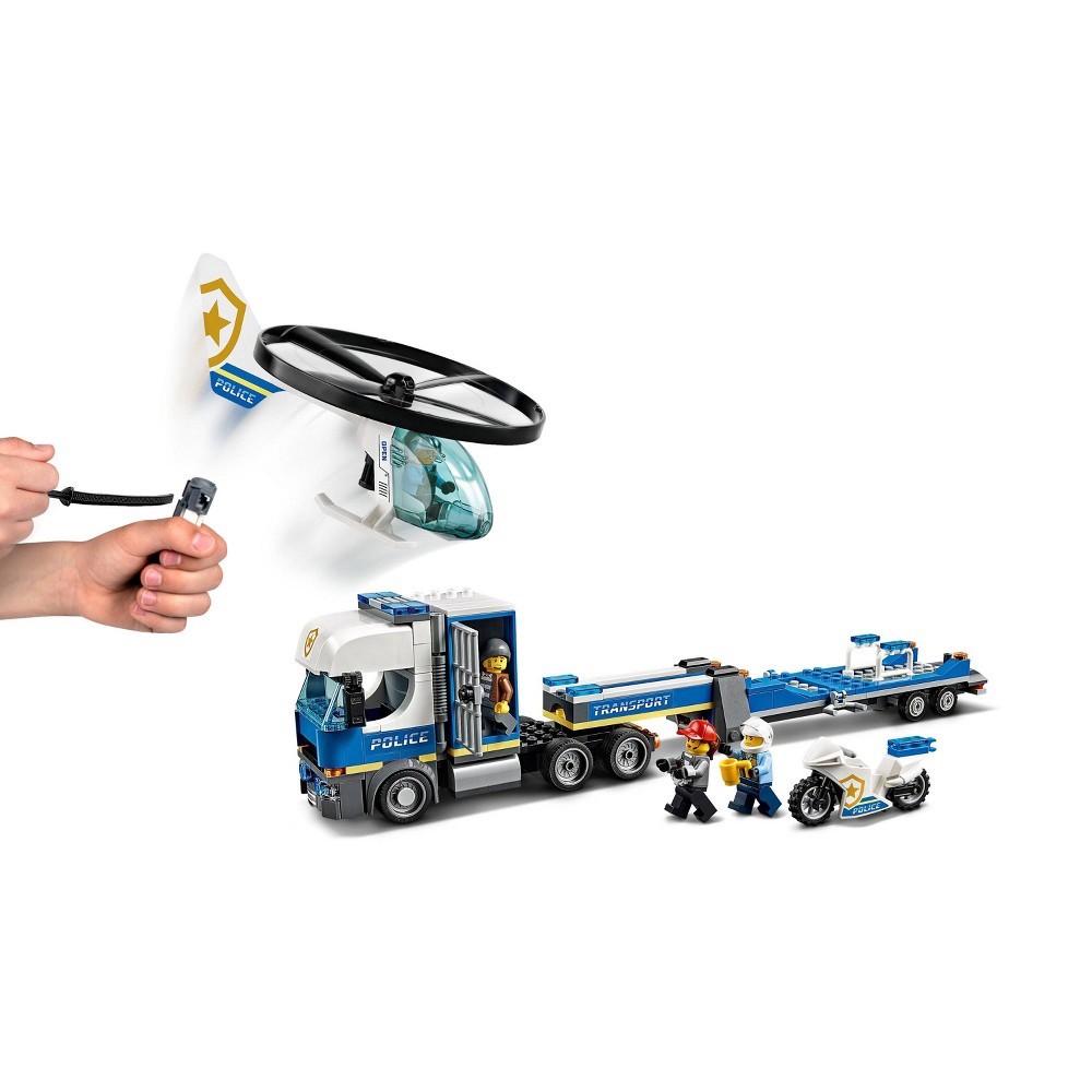 slide 7 of 7, LEGO City Police Helicopter Chase Building Set for Kids 60244, 1 ct