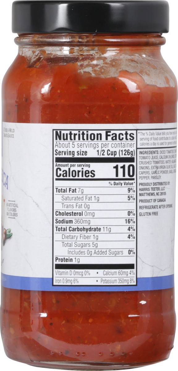 slide 14 of 14, Harris Teeter Puttanesca Pasta Sauce, 1 ct