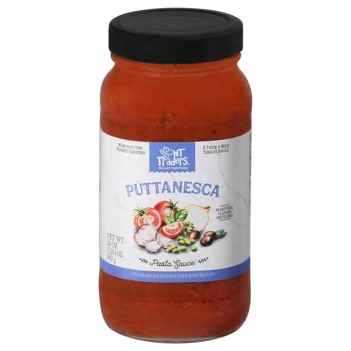 slide 2 of 14, Harris Teeter Puttanesca Pasta Sauce, 1 ct