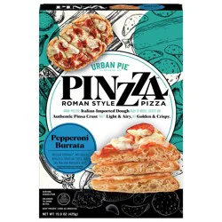 Urban Pie Pizza Co. Pinzza Roman Style Pepperoni Burrata Pizza 15.0 oz