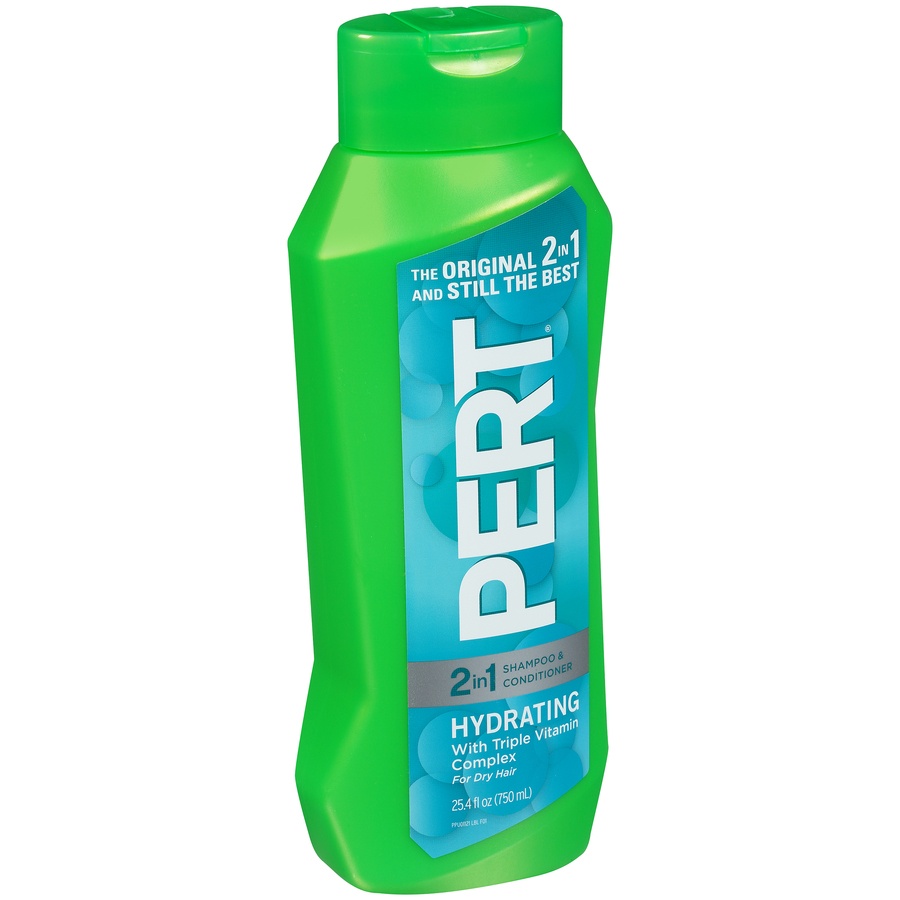 slide 7 of 7, Pert 2-in-1 Shampoo & Conditioner, 25.4 oz