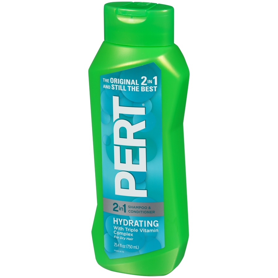 slide 2 of 7, Pert 2-in-1 Shampoo & Conditioner, 25.4 oz