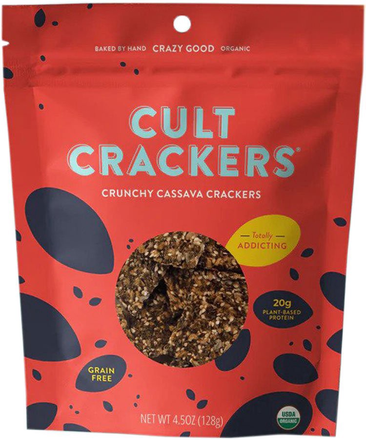 slide 1 of 1, Cult Crackers Crunchy Cassava, 4.5 oz