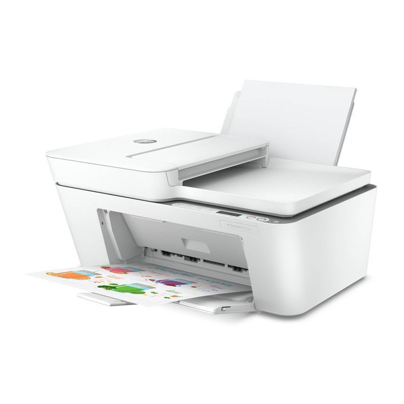 slide 7 of 11, HP Inc. DeskJet 4155e Wireless All-In-One Color Printer, Scanner, Copier with Instant Ink and HP+ (26Q90A), 1 ct