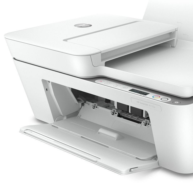 slide 9 of 11, HP Inc. DeskJet 4155e Wireless All-In-One Color Printer, Scanner, Copier with Instant Ink and HP+ (26Q90A), 1 ct