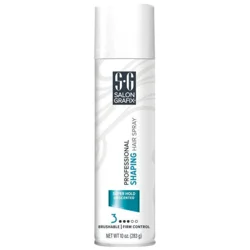 Salon Grafix Shaping Super Hold Unscented Hair Spray, 10 Oz