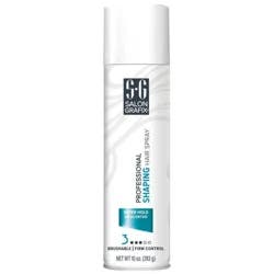 Salon Grafix Shaping Super Hold Unscented Hair Spray, 10 Oz