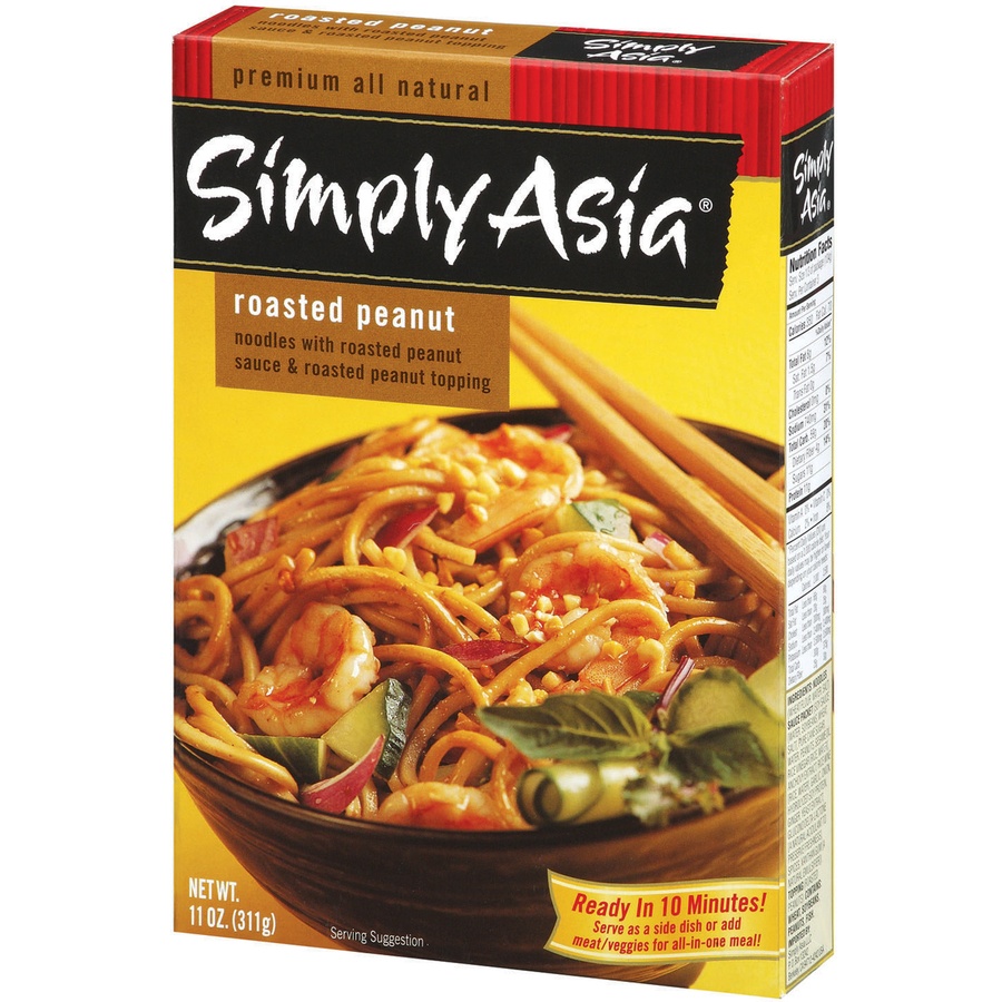 Simply Asia Noodles, Roasted Peanut, Mild 11 oz | Shipt