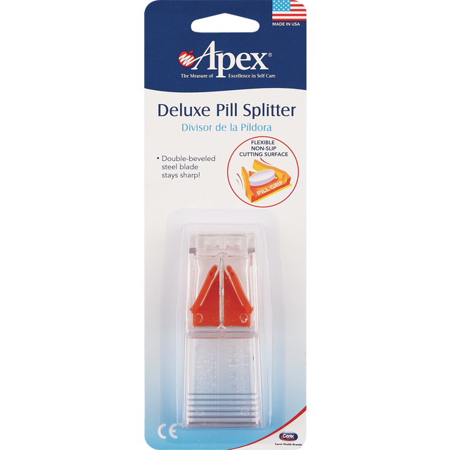 slide 1 of 1, Apex Deluxe Pill Splitter, 1 ct