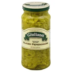 Giuliano Sliced Golden Greek Peperoncini