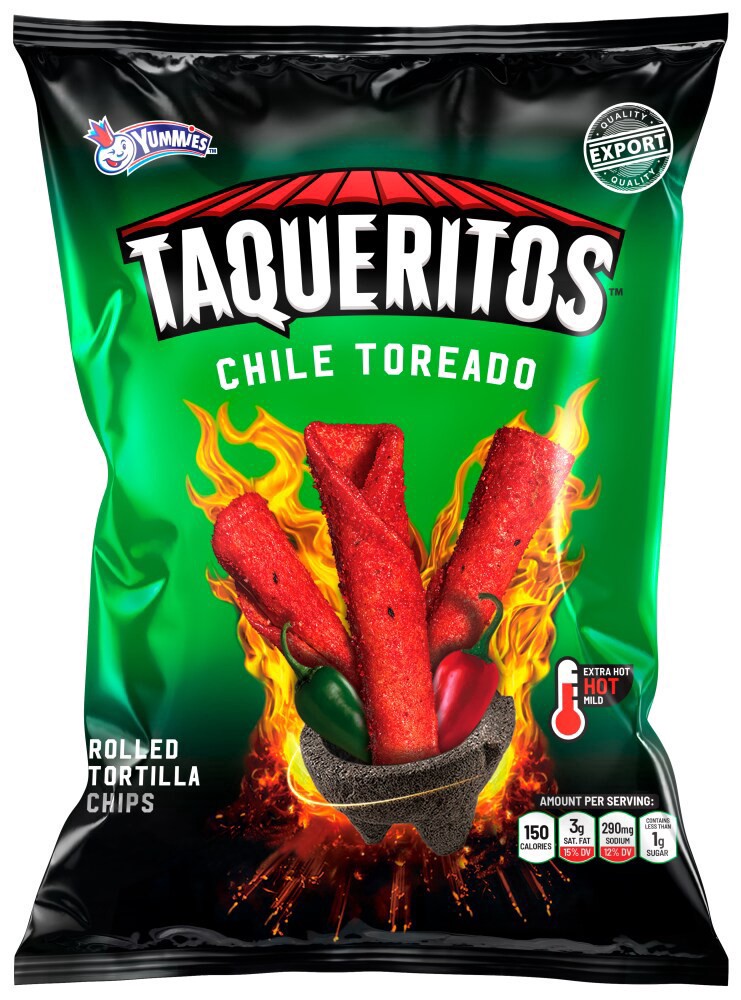 slide 1 of 1, Zambos Chile Toreado Chips - 8 oz, 8 oz