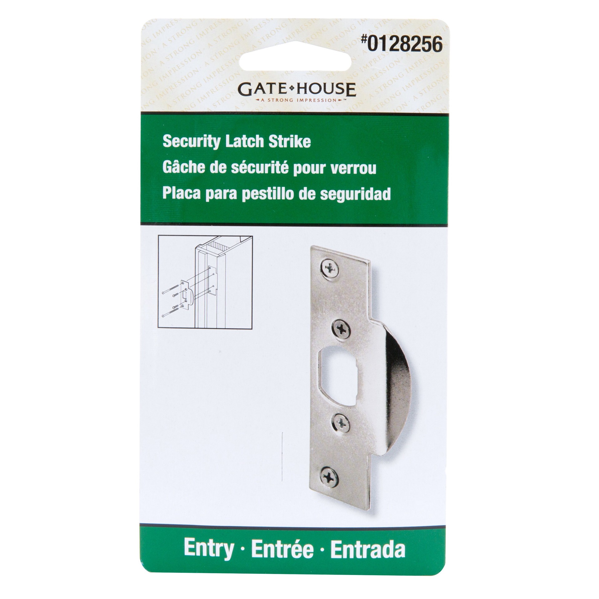 slide 2 of 6, RELIABILT 1-1/8-in W x 4/5-in L Satin Door, 1 ct