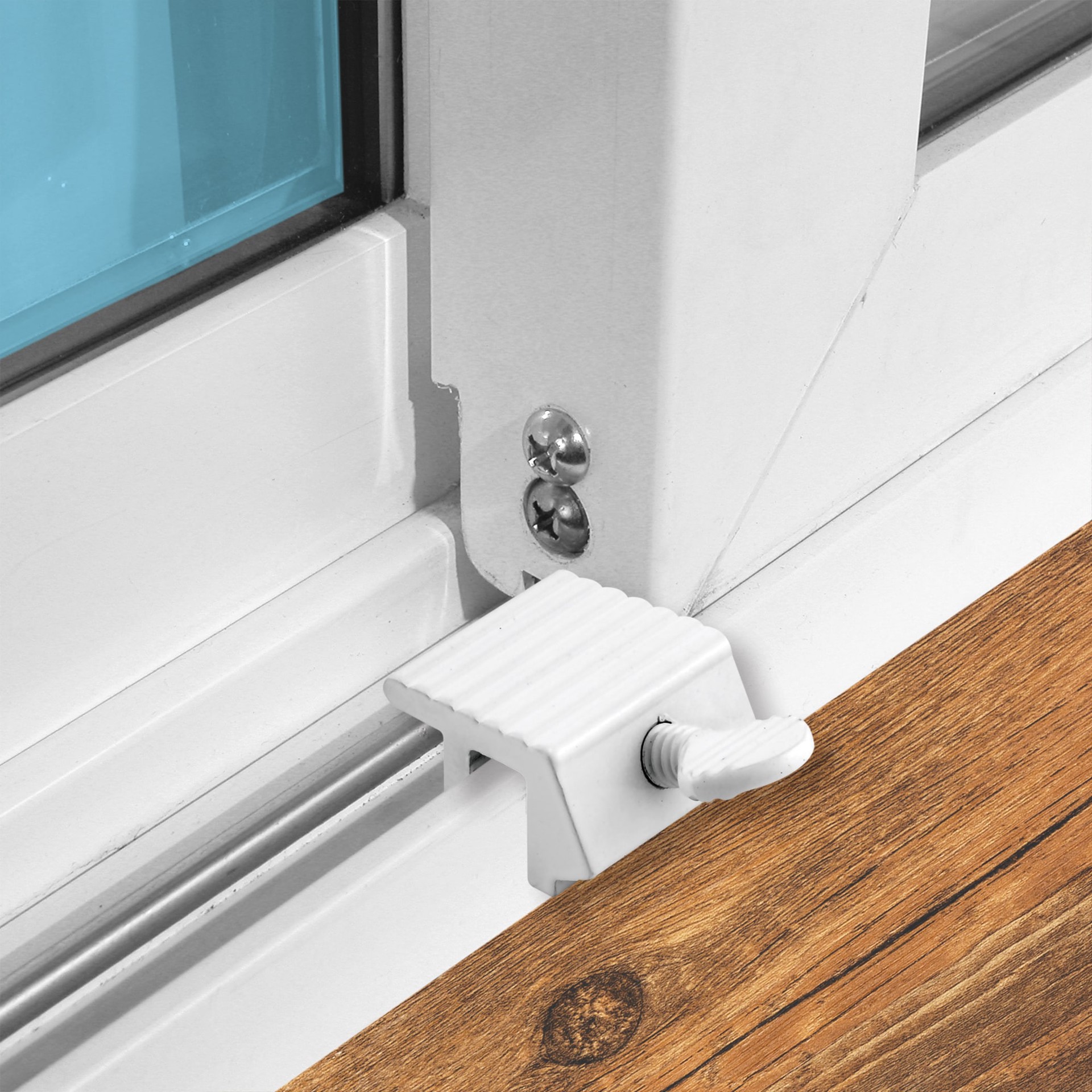 slide 3 of 4, Gatehouse White Die-cast Window Lock 2 -Pack, 1 ct