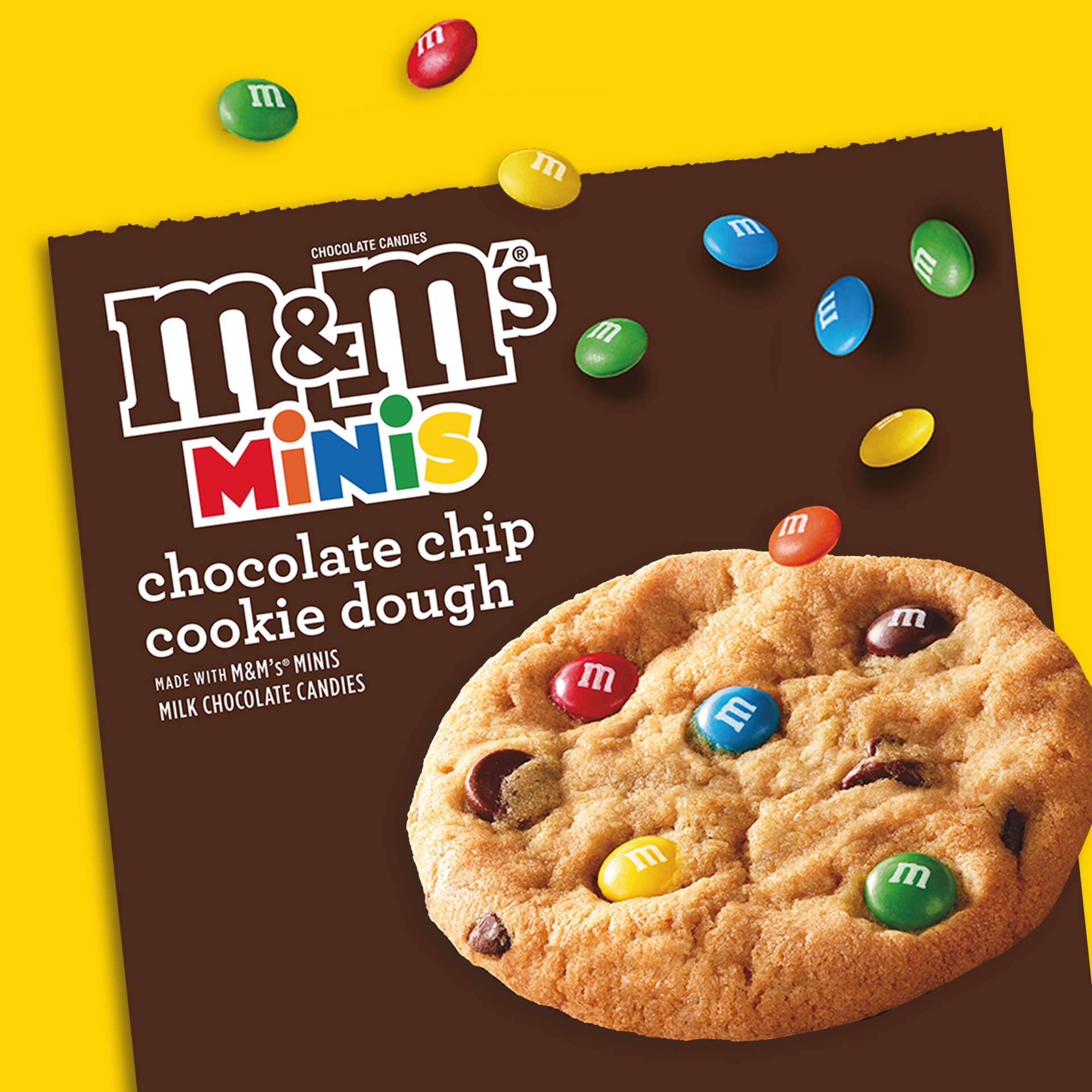 slide 3 of 3, Toll House M&M'S Minis Cookie Dough, 14 oz