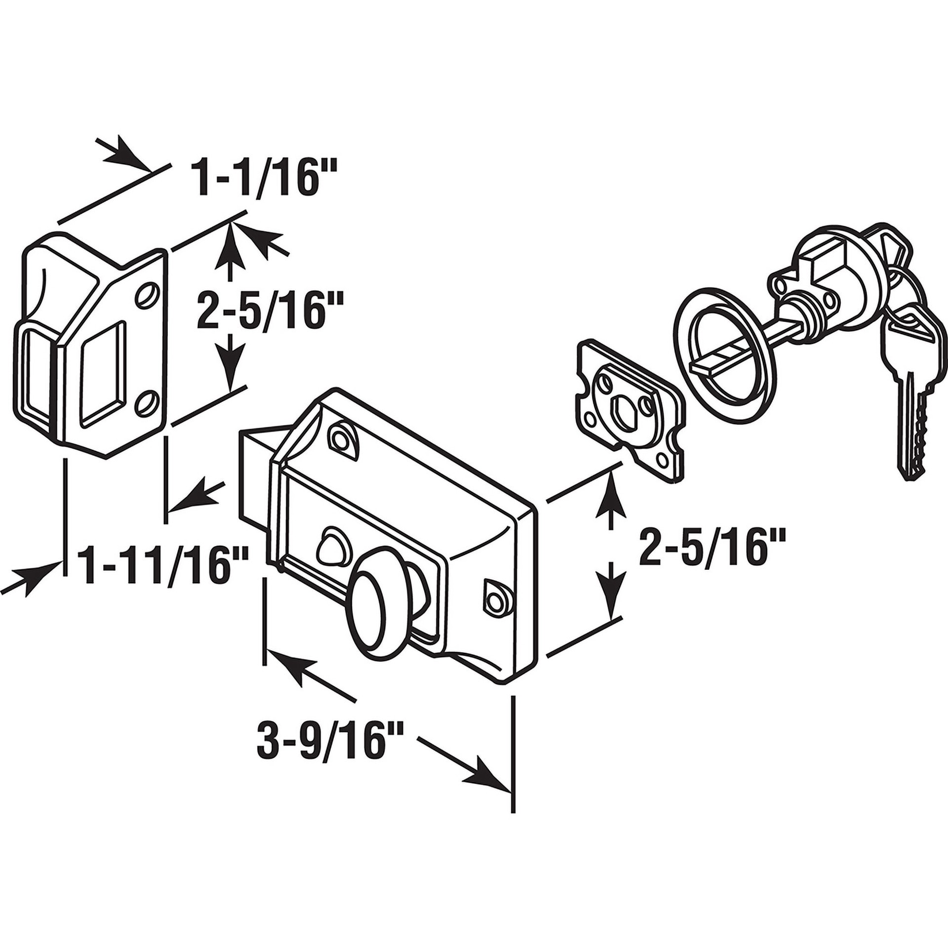 slide 2 of 6, RELIABILT 3.9-in Brass Zinc Screen/Storm Door Spring, 1 ct